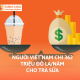 NGƯỜI VIỆT NAM CHI 362 TRIỆU USD/NĂM CHO TRÀ SỮA