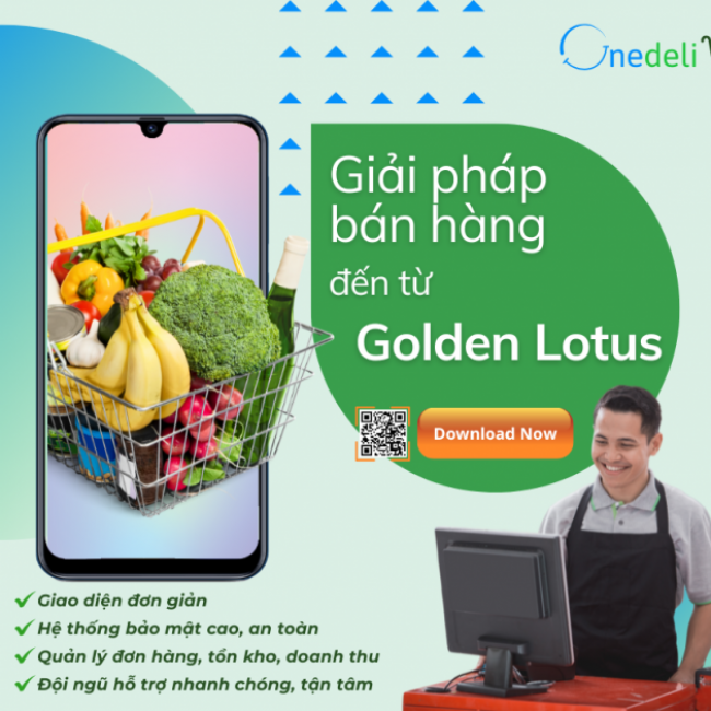 Onedeli – Giải pháp quản lý bán hàng từ Golden Lotus